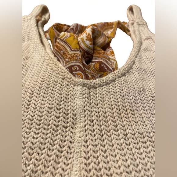 🧵2/$25🧵Alya, Ribbon Stretchy Knit Top, by Francesca - Picture 7 of 9